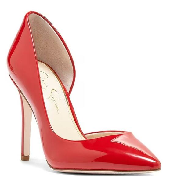 Jessica Simpson Shoes - Jessica Simpson Women's Red Claudette Heels
